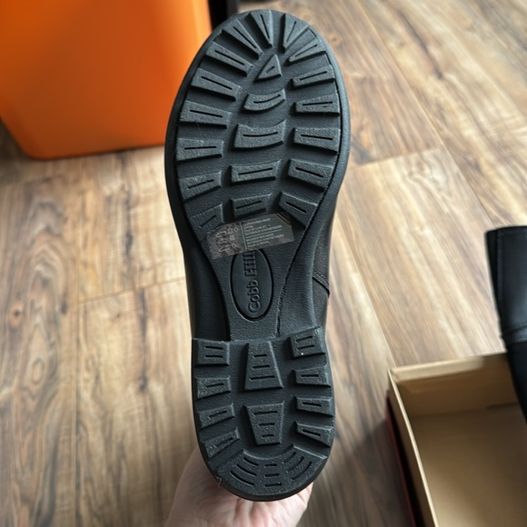 Cobb Hill black leather riding boots sz 7.5 W fits 8W - Picture 4 of 4